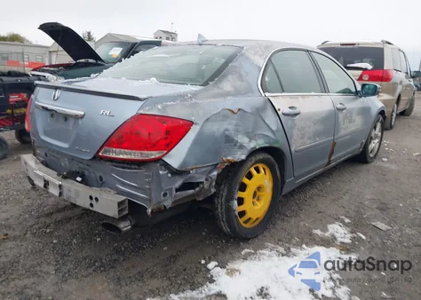 2005 Acura Rl 3.5 z USA, uszkodzony, nr VIN JH4KB16545C008280